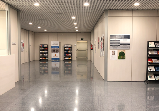 The Languages Policy Service entrance hall.